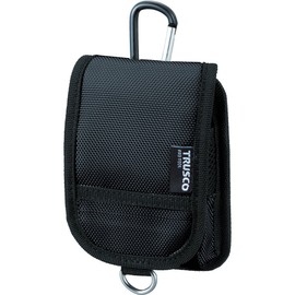 TRUSCO TCTC1202W-BK Compact Tool Case, Wide, 1 Pocket, Black