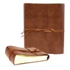Tivoli Medium Recycled Leather Photo Album, Handmade Classic Italian Style,