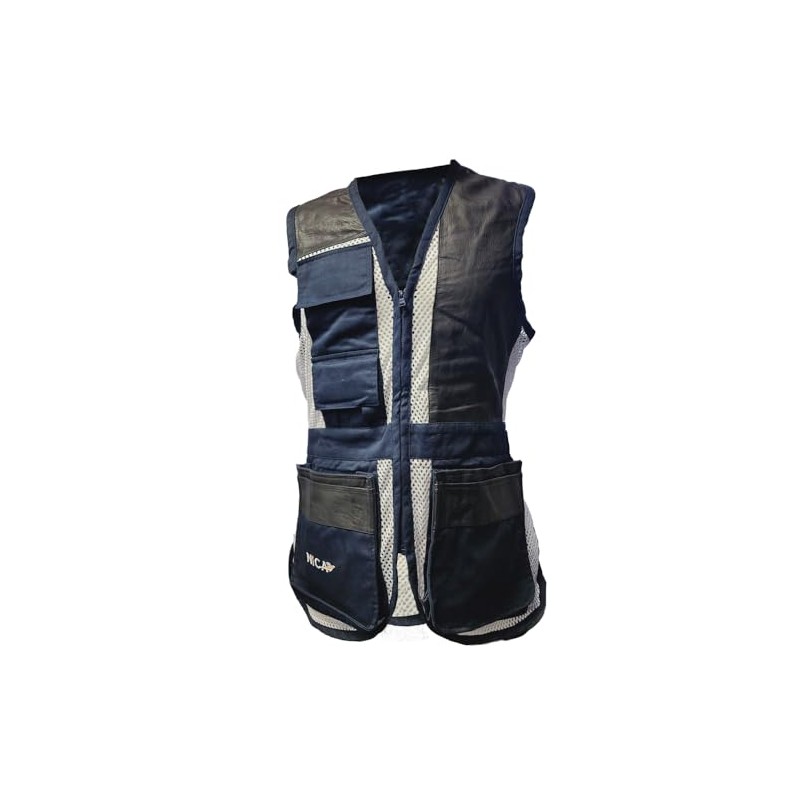 NICA Design 6 2.0 Shooting Vest-LEFT hand-Navy (US, Alpha, Small,