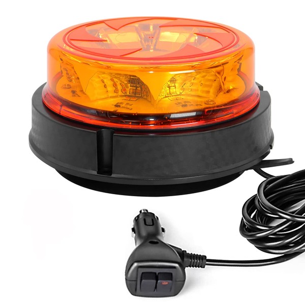 Agrieyes Magnetic Strobe Lights with Replaceable Lens, LED Flashing Beacon