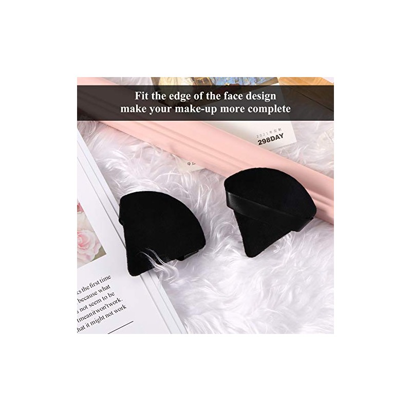 Maitys 12 Pieces Powder Puff Triangle Face Makeup Cosmetic for