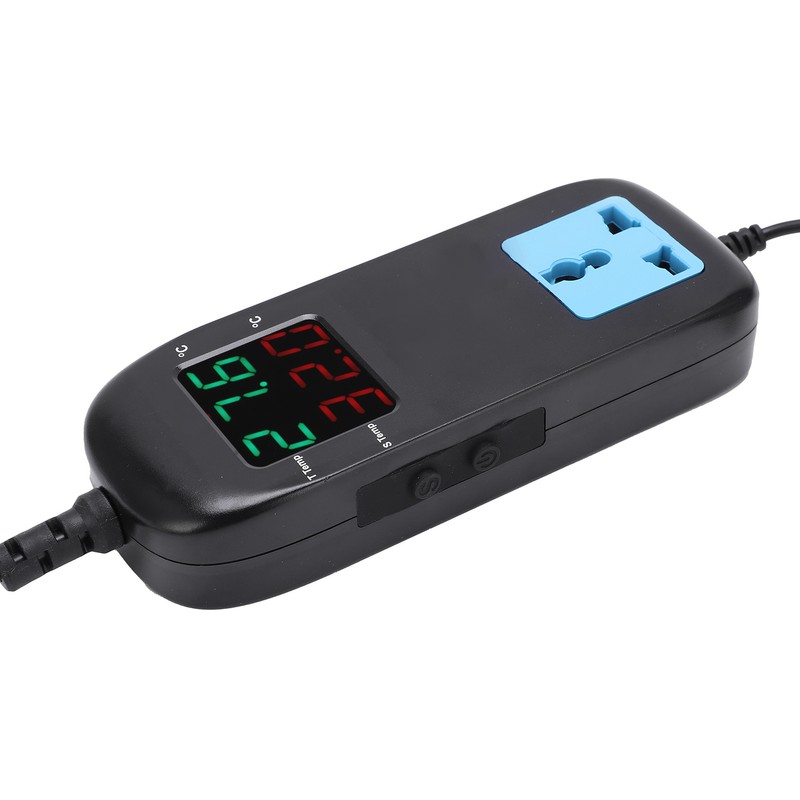 Digital Display Thermostat Intelligent Electronic Temperature Controller Regulator AC ~
