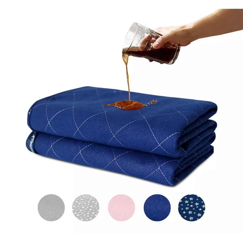 Moonsea Waterproof Incontinence Bed Pads Reusable Absorbent Pee Underpads 36"x34"