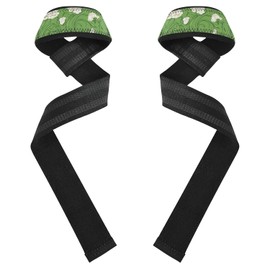 Correas de levantamiento de pesas antideslizantes de 26 pulgadas, para levantamiento de pesas, levantamiento de pesas, peso muerto, ejercicio, entrenamiento de fuerza