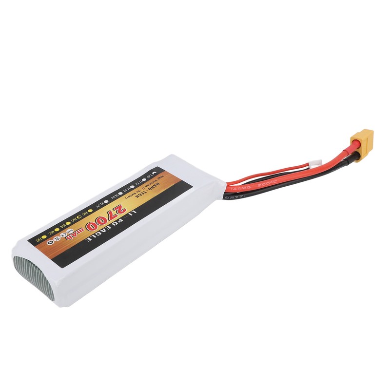 7.4V 2700mAh 2s 25C LiPo Battery Lightweight Long Lasting Use