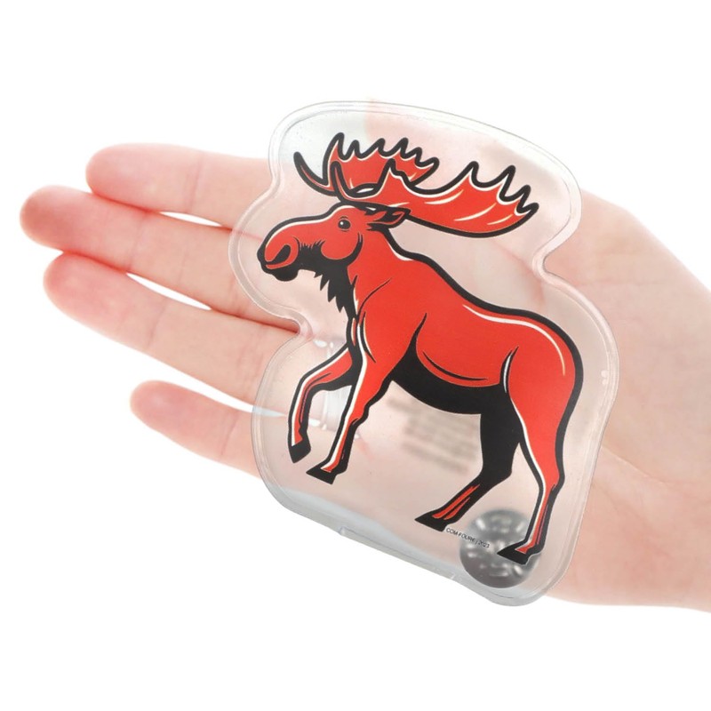 com-four® Pocket Warmer Reusable Hand Warmer with Great Motifs for