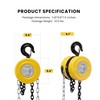 SPECSTAR Hand Chain Hoist 2 Ton 4400 Lbs Capacity 10