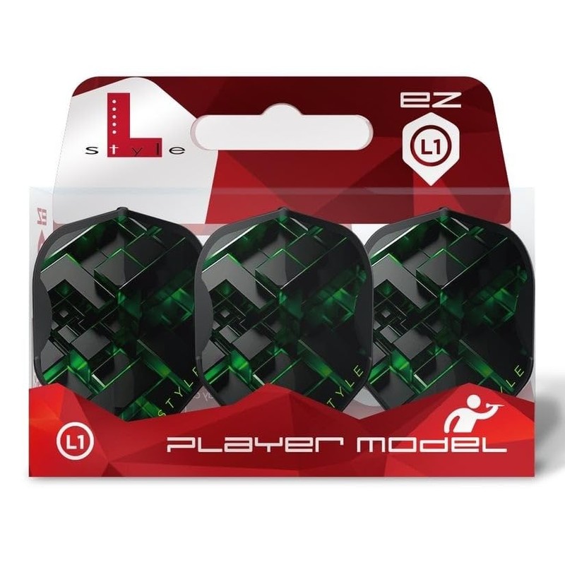 L-Style EZ L1 Franz Rotzsch Black V1 Dart Flights
