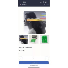 Clix Therapy 150$ Clix Therapy Reusable Hot &Cold Packs Neck & Shoulders