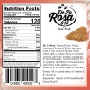 De La Rosa 613 Organic Toasted Sesame Oil, Cold Pressed,Unrefi