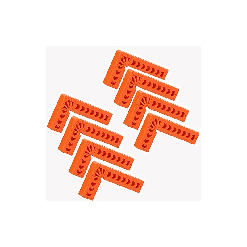 Positioning Squares, CTRICALVER 8 pcs 3" 90 Degree Clamping Squares,