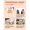 YIJIA-YOUNG Progressive Multifocus Reading Glasses for Women MenNo Line Bifocal