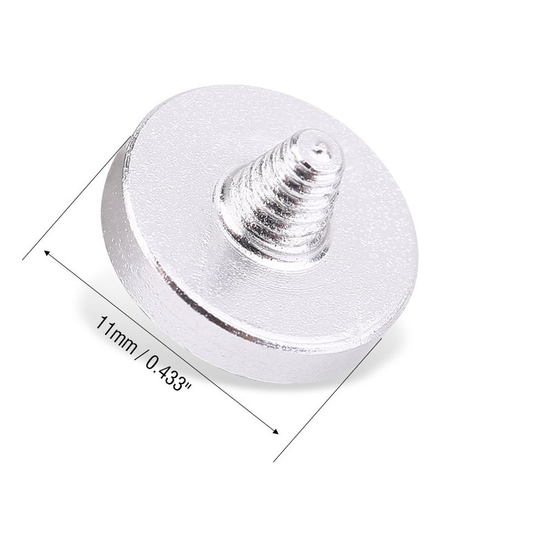 Tosuny Pack of 3 Shutter Release Buttons, Universal Concave Surface