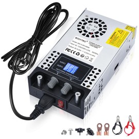 BOSYTRO AC to DC Converter 110V-12V DC Power Supply Adjustable 0-24V 0-25A SMPS Max 600W Switching Power Supply for Led Strip, Motor Pump, CCTV, 3D Printer, Lab Computer