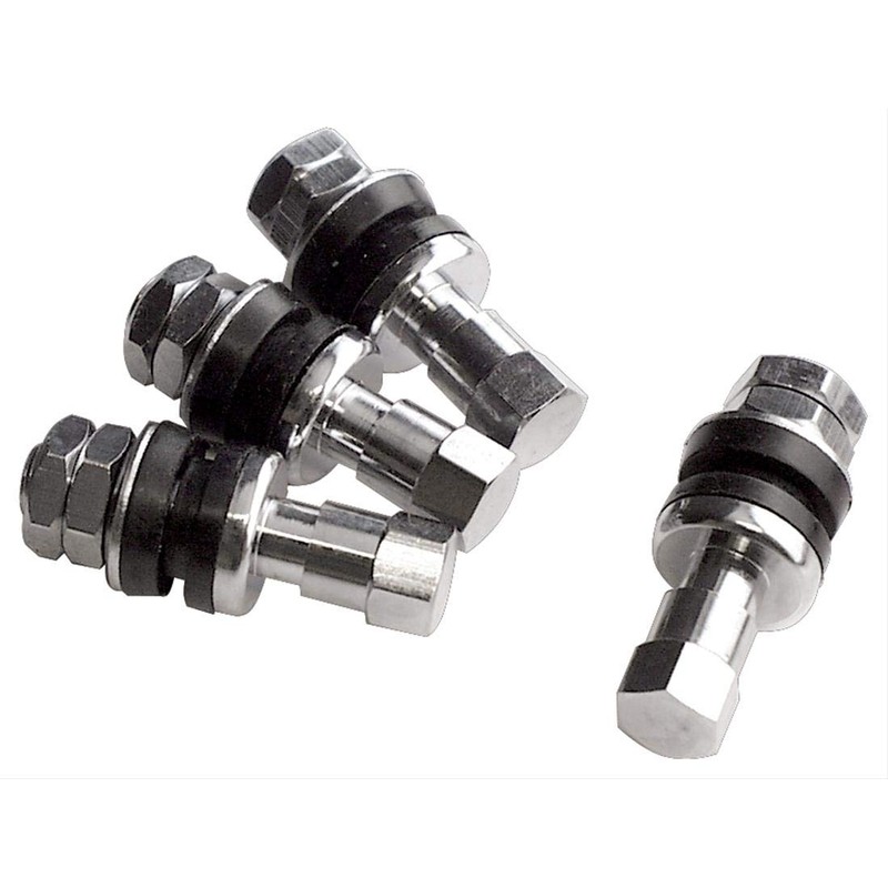 Billet Specialties 999900 Bolt-In Valve Stem, Chrome (Pack of 4)