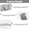 10 Pairs Interlocking Flush Mount Bracket, Heavy Duty Picture Hanging