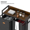 SZHLUX Laundry Hamper, Laundry Basket with Classification Labels and 2