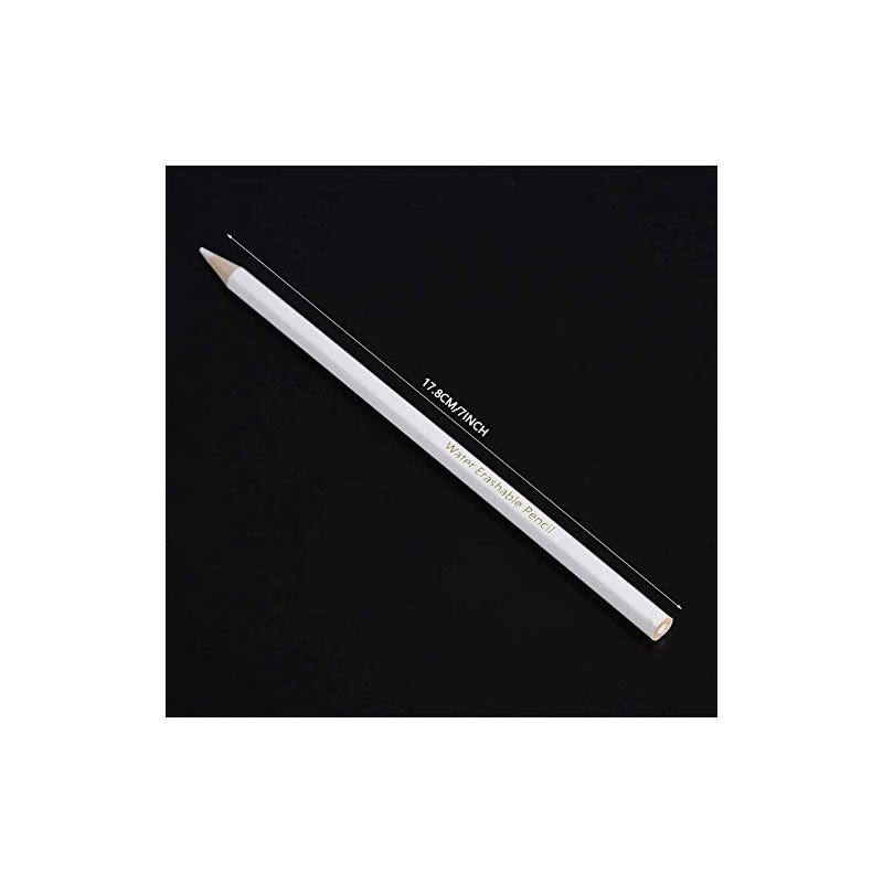 FTVOGUE 12PCS Water Soluble Pencil White Sewing Marking Pencil Dressmaker