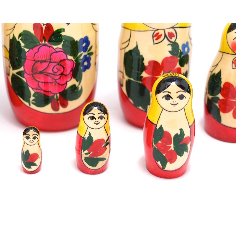 G. M. Semyonov Made Russian Nesting Dolls Set of 7