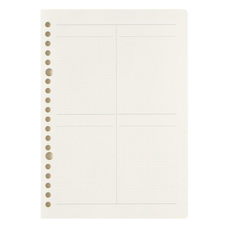 NTK1123 NOLTY Notebook, A5 Weekly Book, Date Free, Weekly Block,
