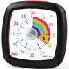 Secura 60-Minute Visual Timer, Silent Study Timer for Kids and