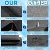COZYDIG 10x7FT Pool Liner Pad for Above Ground Pools, Heavy-Duty