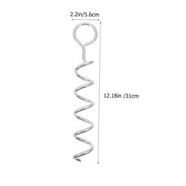 Totority Heavy Duty Spiral Dog Stake Ergonomic Ground Anchor for Outdoor Use for Camping and Training Stable Support for Tents and Pets Easy to Install