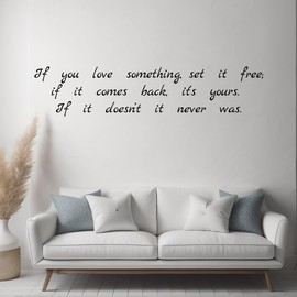 Custom Large Wall Quote Decal - Wall Saying Stickers - Custom Window Decals for Home - Create Your Own Decal Sticker - Create Your Own Wall Decal