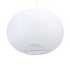 White Round Paper Lantern Light Decorative Soft Light Easy to