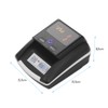 Portable Small Banknote Bill Detector Denomination Value Counter UV/MG/IR Detection