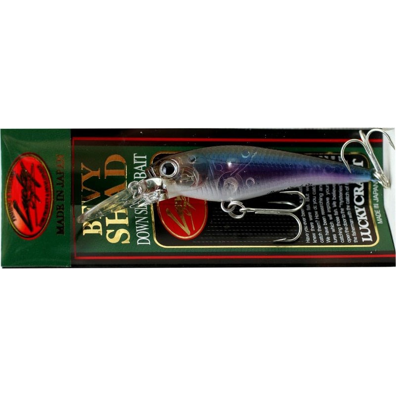 LUCKY CRAFT Bevy Shad 60 SP Wobbler Boso Wakasagi