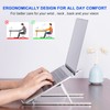 mofiloong Desktop Convenient Folding Computer Stand Aluminum Alloy Ultra-Thin Multi-Functional