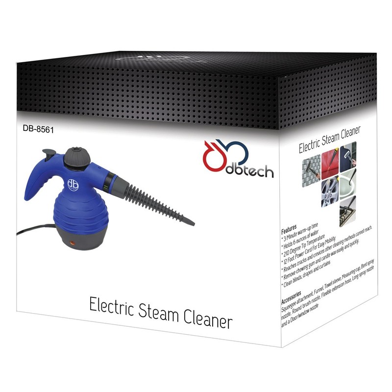 DBTech Handheld Multi-Purpose Pressurized Electric Steam Cleaner