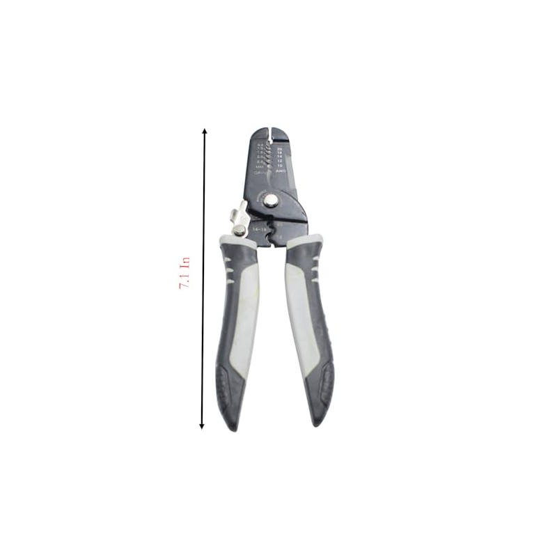 10 In 1 Wire Stripper, 7.1 Inch High Carbon Steel