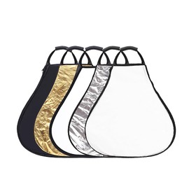 5 in 1 Triangle Reflector Photography with Handle (32in/80cm)