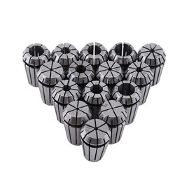 ER20 Collet Set, 15pcs Spring Collet Set Chuck Collet para herramienta de torno de fresado de grabado CNC 1-13mm