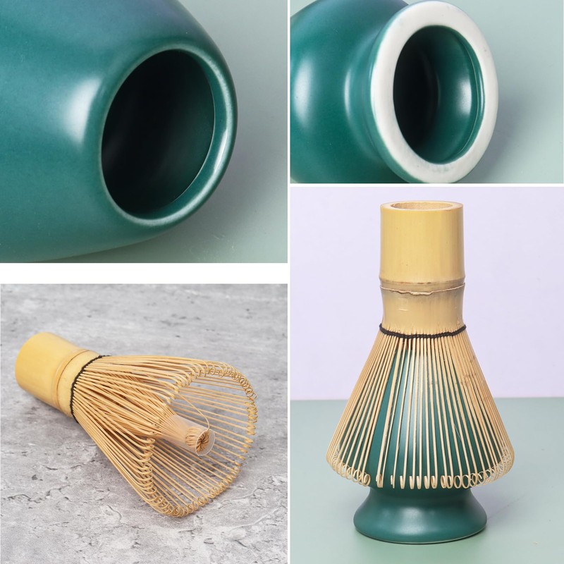 Matcha Tea Set with Whisk and Spoon, Matcha Whisk Kit