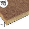 WoodByStu Door Mat, Housewarming, Custom Doormat Come Back with Your