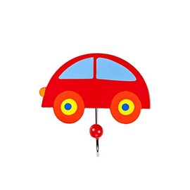 Mousehouse Gifts Children's Funky Coat Hook Wall Hook for Girls or Boys Nursery or Bedroom (Car)