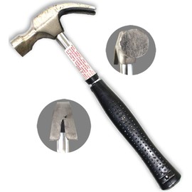 ARTESIA TOOL (2 Pack) 9.75" (24.8 cm) Forged Steel Claw Hammer | 8 oz (227g) Head | Rubber Grip | Precision Striking | Multi-Use Claw | Ideal for Construction, Roofing, Cabinetry