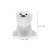 NUOBESTY Pack of 20 Cute Erasers Polar Bear Shape Rubber
