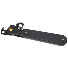 Fackelmann Can Opener in Black/Silver, Multi-Ply 15 x 5 x 2 cm