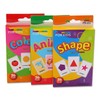 Preschool Learning Flash Cards 108PCS,3 Sets of Animal Shape Color