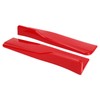 2pcs Car Side Skirt Anti Scratch Universal Winglets Diffuser Splitter