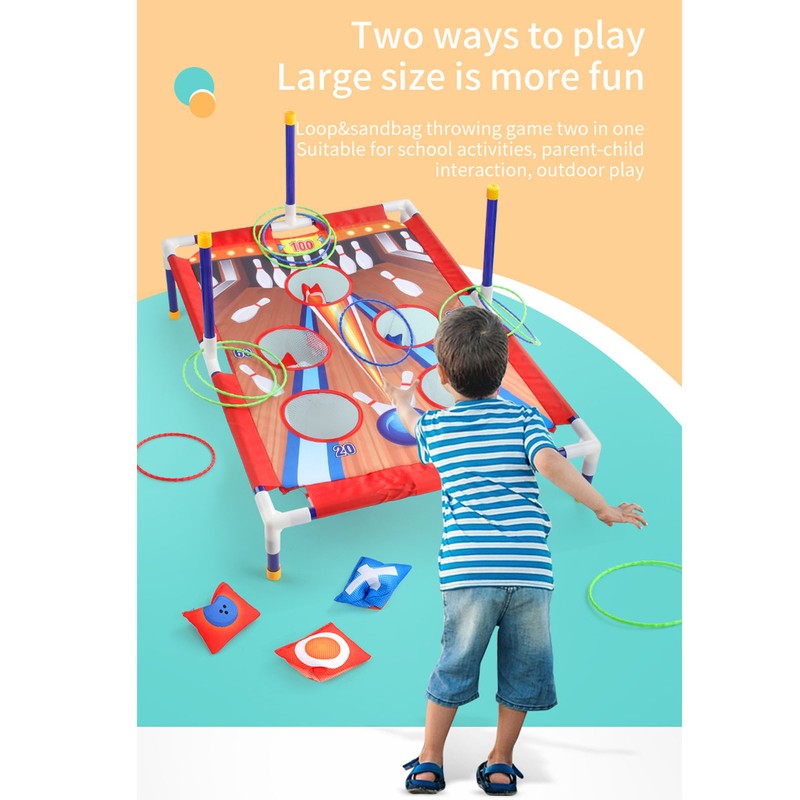 Bean Bag Tossing Game Portable Parent Child Interaction Sports Cornhole