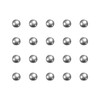 sourcing map 100pcs 3/16" 420 Stainless Steel Bearing Balls G100