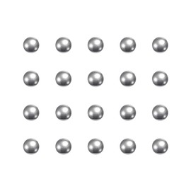 sourcing map 100pcs 3/16" 420 Stainless Steel Bearing Balls G100 Precision