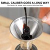 lomdung Small Funnel Set of 3 Small Kitchen Funnel with