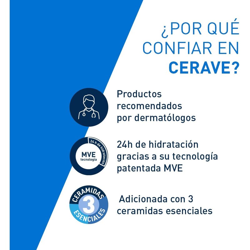 CeraVe Crema Hidratante Facial y Corporal para Piel Seca 454g