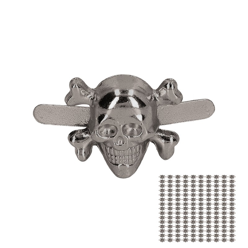 150 Pcs Skull Rivets Fashionable Gothic Style Beautiful Skull Stud